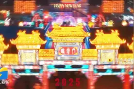 青岛平度：看花灯赏非遗 畅游夜景庆新年图片