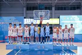 湖北女篮获全国U18三人篮球锦标赛冠军图片