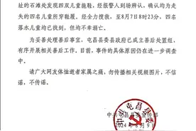 痛心！一家4名孩子遇难！再次提醒图片