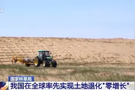 我国在全球率先实现土地退化“零增长” 沙化土地整体好转图片