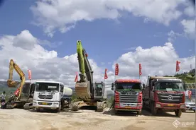 滇中引水工程红河开远段全线动工图片