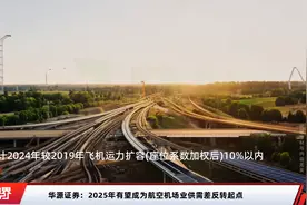 华源证券：2025年有望成为航空机场业供需差反转起点视频封面