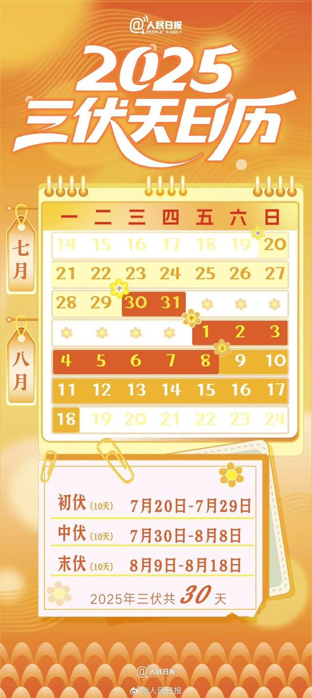 “最短三伏天”有啥不同