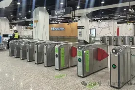 优化通行，9号线上海松江站完成站厅布局改造图片