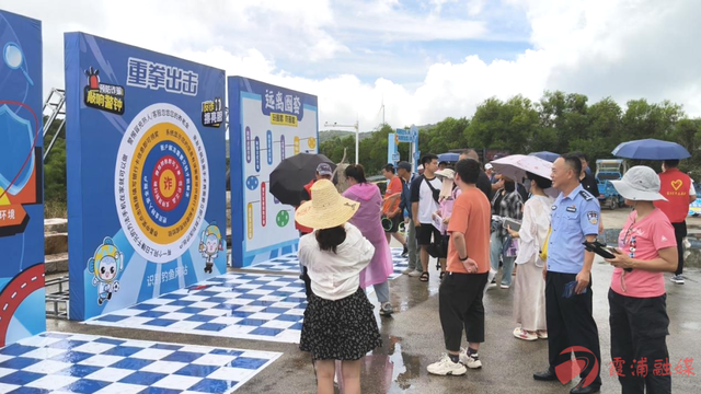 把网络安全知识“搬进”霞浦这景区