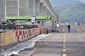 温州巡查沿海在建工程 防范风暴潮隐患图片