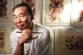 邰立平与凤翔木版年画的兴衰图片