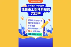 德州市工伤预防知识大比拼等你来答题图片