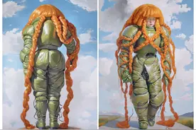 佳士得举办全球首个AI艺术专场，数千艺术家联名抵制表示抗议图片