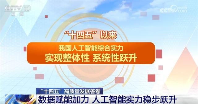 “十四五”高质量发展答卷｜全“数”前进 人工智能实力整体性、系统性跃升