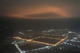 奇观！邯郸大名夜空出现罕见天象！图片