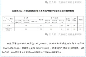 安徽高考分数线公布：本科批历史类462分、物理类465分图片