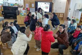 家园共育新篇——淮阴师范学院第一附属小学幼儿园家长半日进班观察活动纪实图片