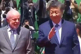 现场视频！巴西欢迎仪式现场唱响中国经典民歌《我的祖国》图片