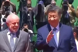 现场视频！巴西欢迎仪式现场唱响中国经典民歌《我的祖国》图片