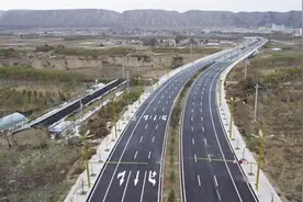 榆中生态创新城夏纬七路道路新建工程通过竣工验收图片