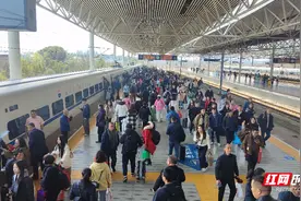 衡阳东站清明节假期预计发送旅客16.2万人次图片