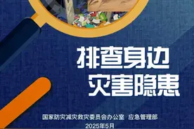 全国防灾减灾周丨排查身边灾害隐患，保护生命安全图片