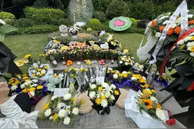 袁隆平逝世三周年，七旬老人泪洒墓前：我们要永远感激他图片