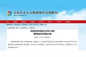 2058个岗位！石家庄市市本级2024年二季度青年就业见习开始报名图片