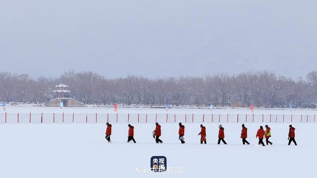 一场雪 颐和园美成了国画