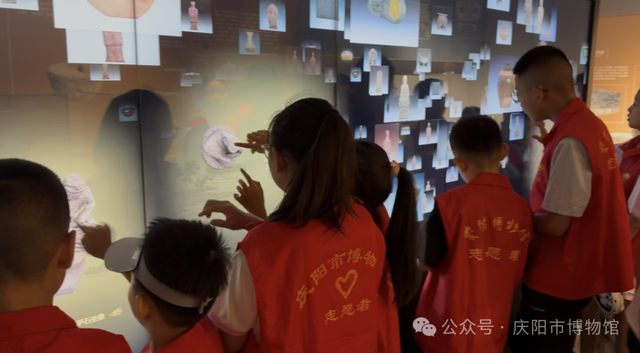 “红色星火·少年接力”庆阳市博物馆第八届小小讲解员暑期研学之旅圆满举行