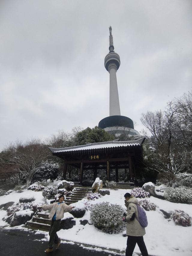 武汉雪景美不胜收