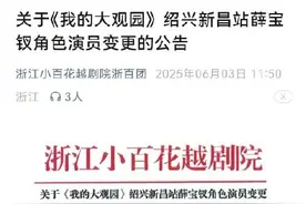 因身体原因 李云霄退出大观园绍兴演出图片