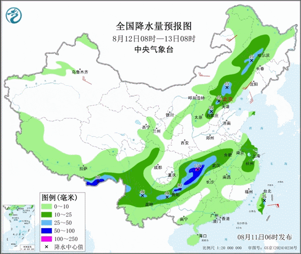 陕西将受台风“杨柳”影响局地中雨
