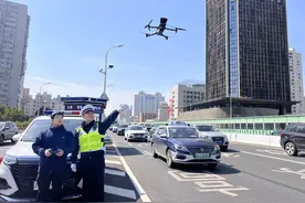 事故平均处置效率提高45%，无人机如何疏通上海高架道路拥堵？图片
