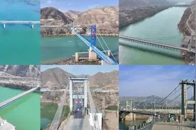 【桥城兰州】兰州的吊桥——承载黄河儿女的梦想图片