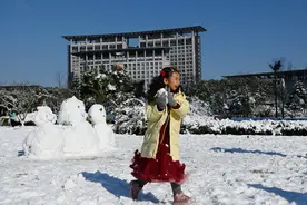 久违12年的雪惊喜了温州人图片