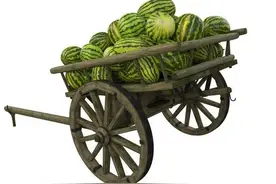 那年我卖西瓜，一位姑娘抱一个生瓜来换，我送她一个熟瓜因此结缘图片