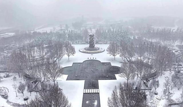 ​山舞银蛇 原驰蜡象！河津迎来2024年第一场雪