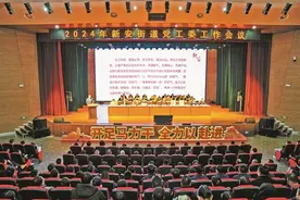 宝安新安街道召开2024年党工委工作会议图片