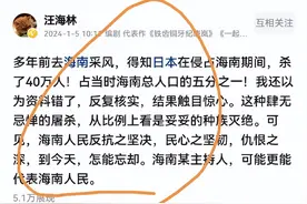 司马南：编剧汪海林提醒，回忆日寇海南大屠杀图片