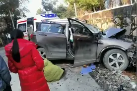 老两口开车接回家过年的儿媳和孙子，不幸出车祸两人身亡图片
