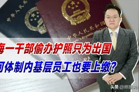 上海一干部偷办护照只为出国，为何体制内基层员工也要上缴？图片