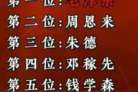 新中国公认的八位伟人，目前还有一位在世，看完涨知识了。图片
