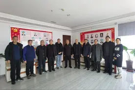 于广志等一行莅临郑州绿城书院参观指导图片