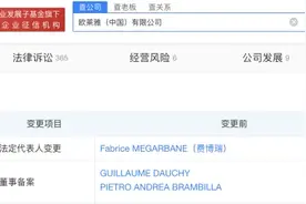 欧莱雅中国公司换帅图片