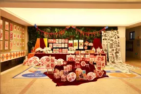 【文明校园创建】小店区：九一小学建设路校区举办首届新年书画作品展图片
