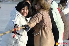 乌鲁木齐市天山区：趣味运动会 畅享冰雪乐图片