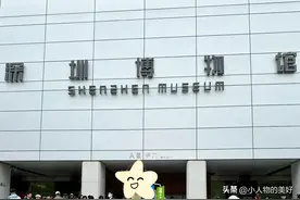 带初中生参观深圳博物馆，寓教于乐，感受这座城市的发展传奇图片