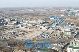 交相辉映！济南腊山河西路北延项目小清河两岸引桥显露雏形图片