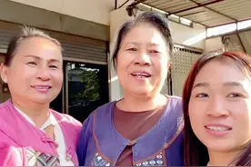 万里孝心可嘉，小雅老挝有两个家！一杯奶茶的缘分，闺蜜羡慕后悔图片