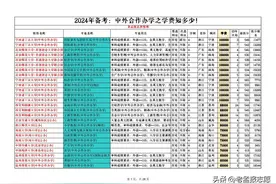 2024年备考：考虑中外合作办学的看过来，具体了解上图片