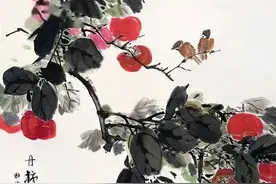 以形写神的花鸟画，生动活泼图片