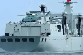 40万吨:157万吨，中美海军远洋补给能力差距有多大？图片