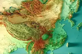 中国地形图一览（32图）图片